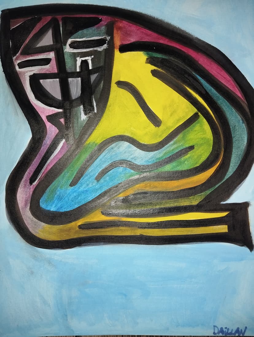 Multicolor Éléphant